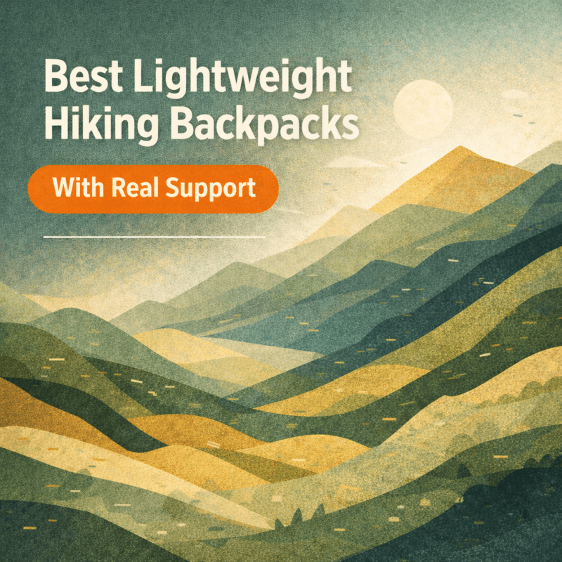 Best Lightweight Hiking Backpacks With Real Support