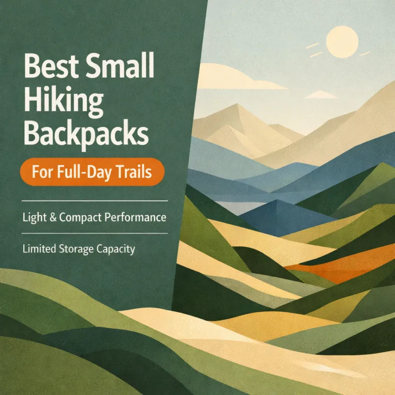 Best Small Hiking Backpacks for Full-Day Trail Use