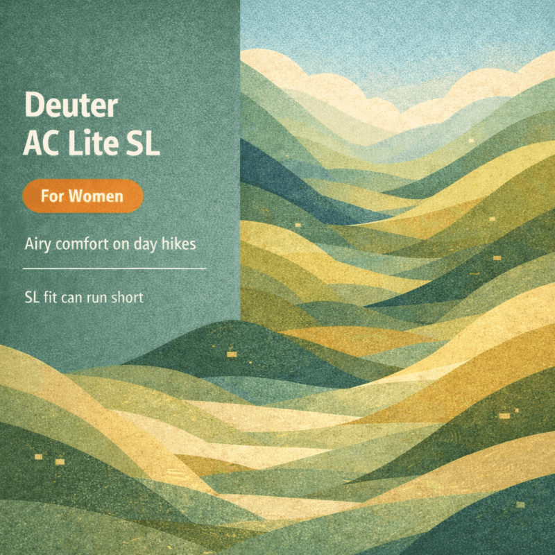 Deuter AC Lite SL Review: Strong Women-Specific Day-Hike Comfort, but SL Fit Is the Whole Decision