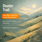 Deuter Trail Review Smart Access and Strong Comfort, but Ventilation Is the Tradeoff