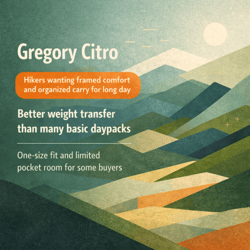 Gregory Citro Review: Excellent Comfort, but Not a Safe Fit for Everyone