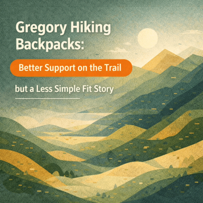 Gregory Hiking Backpacks: Better Support on the Trail, but a Less Simple Fit Story