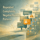 How Repeated Complaints Matter More Than Isolated Negative Reviews