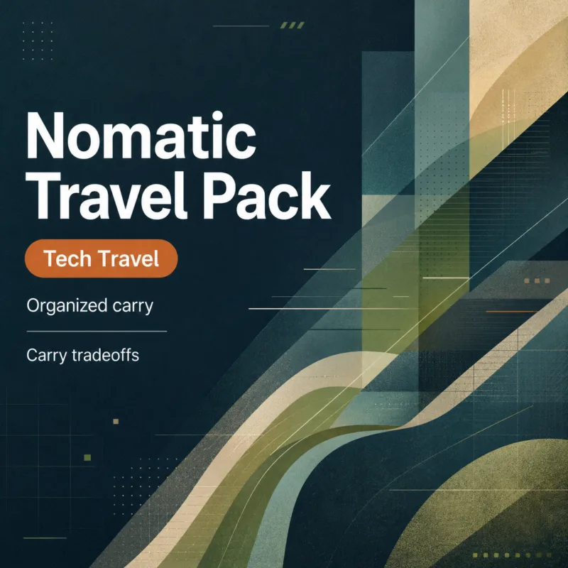 Nomatic Travel Pack Review: Organized Tech Travel With Size Tradeoffs