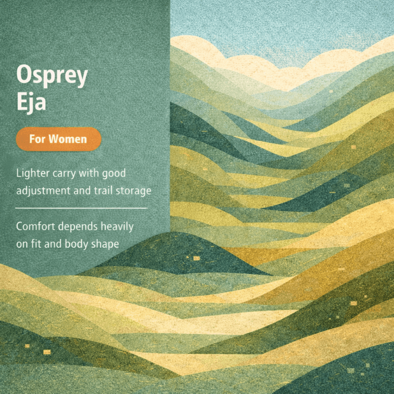 Osprey Eja Review: Light and Adjustable, but Not an Easy Fit Bet