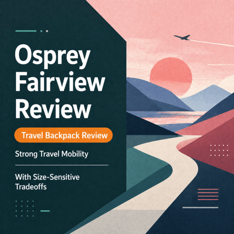 Osprey Fairview Review: Strong Travel Mobility With Size-Sensitive Tradeoffs