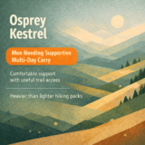 Osprey Kestrel Review Supportive Trail Comfort With a Real Weight Trade-Off