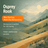 Osprey Rook Review Excellent Comfort and Value for Men, but a Simple Pocket Layout
