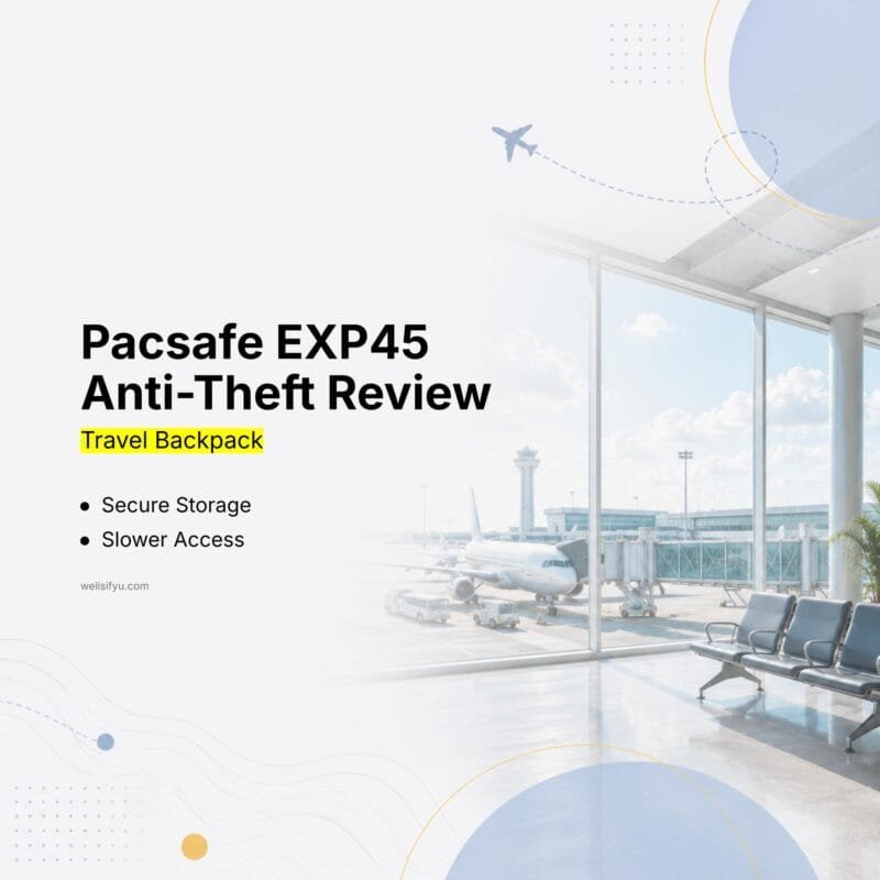 Pacsafe EXP45 Anti-Theft Carry-On Travel Pack Review: Secure Storage, but Slower Access