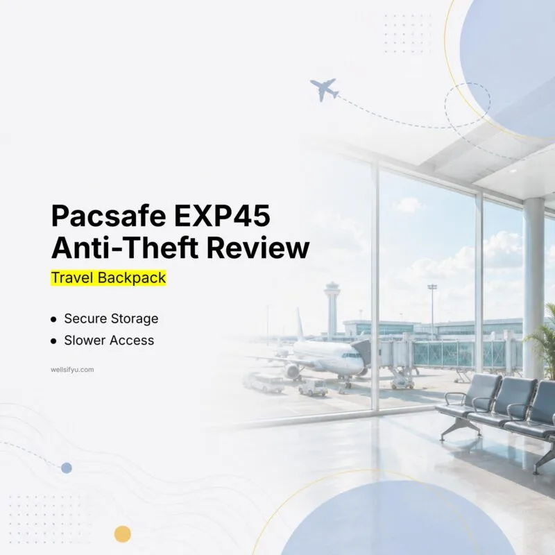 Pacsafe EXP45 Anti-Theft Carry-On Travel Pack Review: Secure Storage, but Slower Access