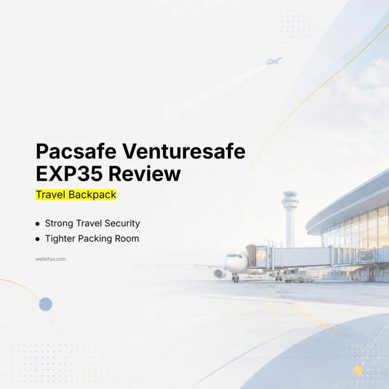 Pacsafe Venturesafe EXP35 Review: Strong Travel Security, Tighter Packing Room