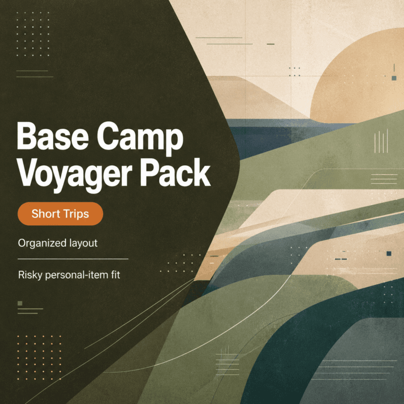 The North Face Base Camp Voyager Pack 35L Review: Organized for Short Trips, Risky as a Personal Item