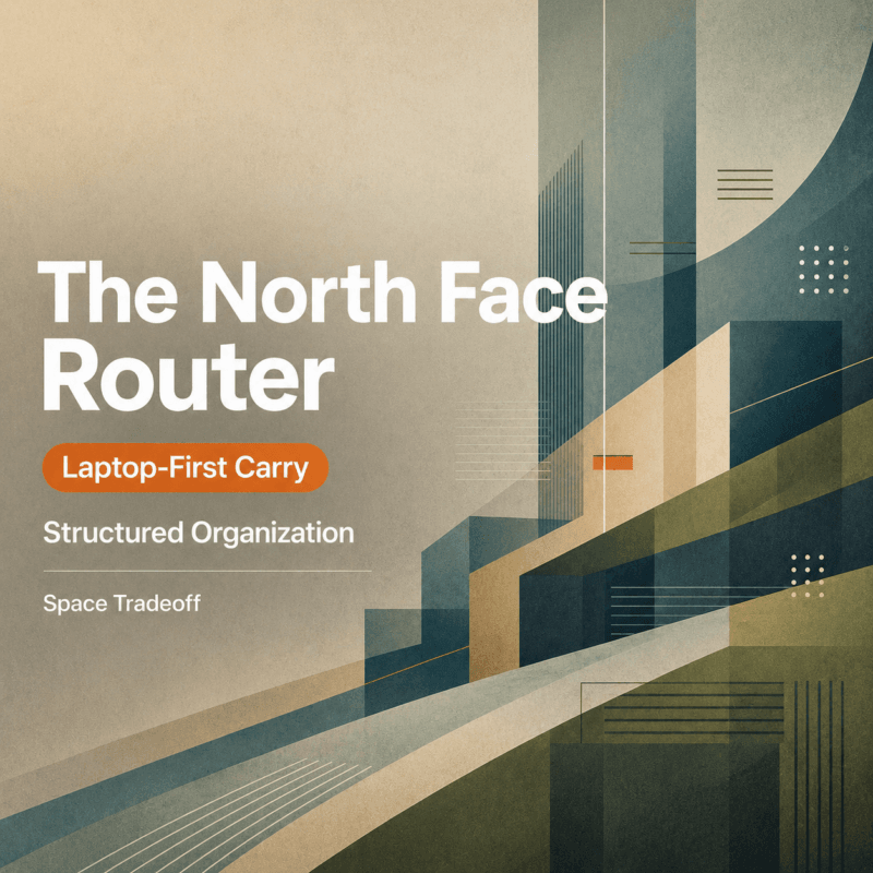 The North Face Router 40L Review: Laptop-First Carry With a Space Tradeoff