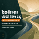 Topo Designs Global Travel Bag Review Organized Carry-On Packing With Real Fit Limits