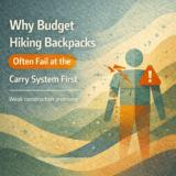 Why Budget Hiking Backpacks Often Fail at the Carry System First