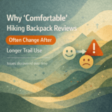 Why “Comfortable” Hiking Backpack Reviews Often Change After Longer Trail Use