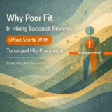 Why Poor Fit in Hiking Backpack Reviews Often Starts With Torso and Hip Placement