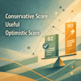 Why a Conservative Review Score Can Be More Useful Than an Optimistic One