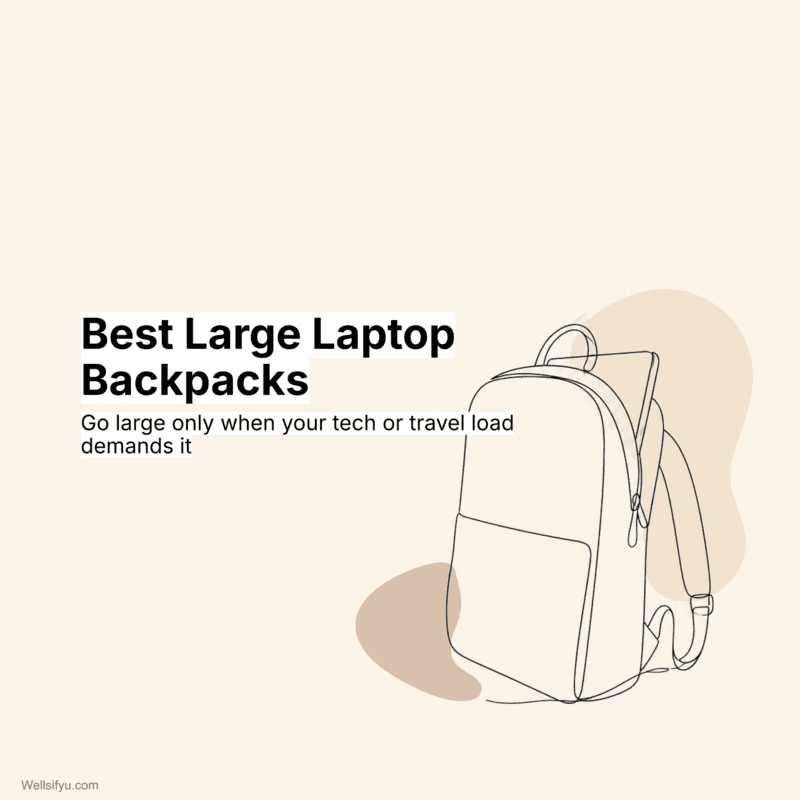 Best Large Laptop Backpacks for Travel and Heavy Tech Carry: When 28L Stops Being Enough