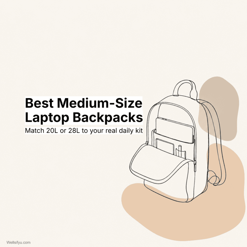 Best Medium-Size Laptop Backpacks for Work, School, and Commuting: When 20L Is Not the Same as 28L