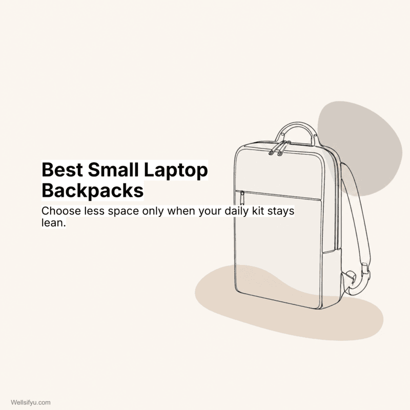 Best Small Laptop Backpacks for Work and Light Daily Carry: When Less Space Is the Point
