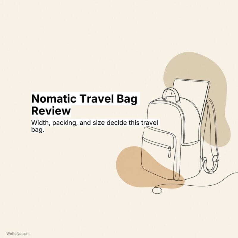Nomatic Travel Bag Review: Why 40L vs 30L Changes Fit, Access, and Carry-On Use