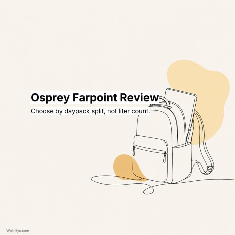 Osprey Farpoint Review: 40L, 55L, and the Daypack Split