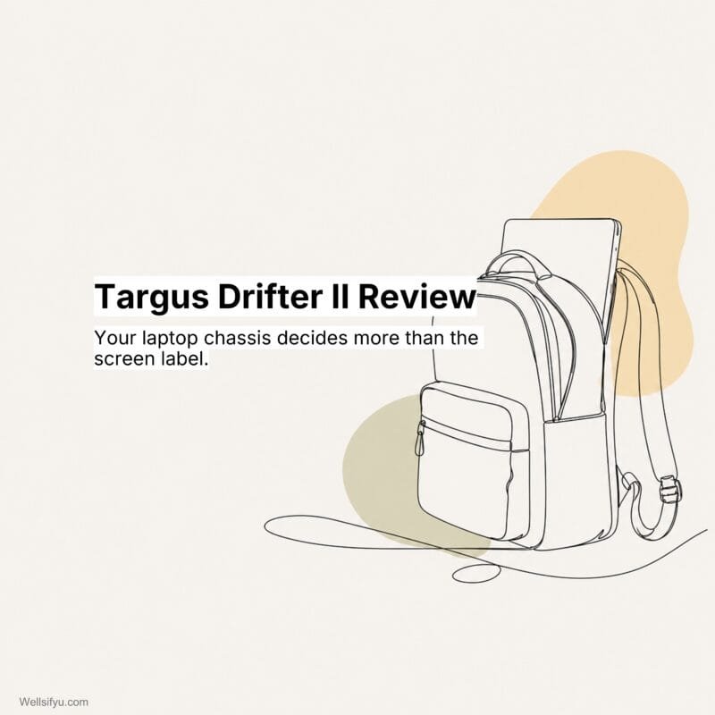 Targus Drifter II Review: Big Pocket Map, Chassis Fit Checks