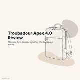 Troubadour Apex 4.0 Review: Fit Changes by Size