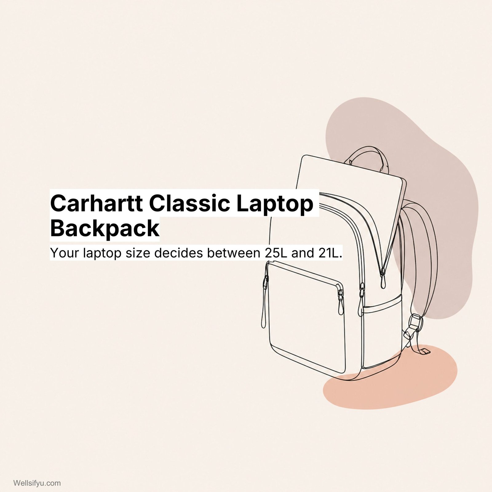 Carhartt Classic Laptop Backpack: 25L or 21L for a 15.6-Inch Kit?