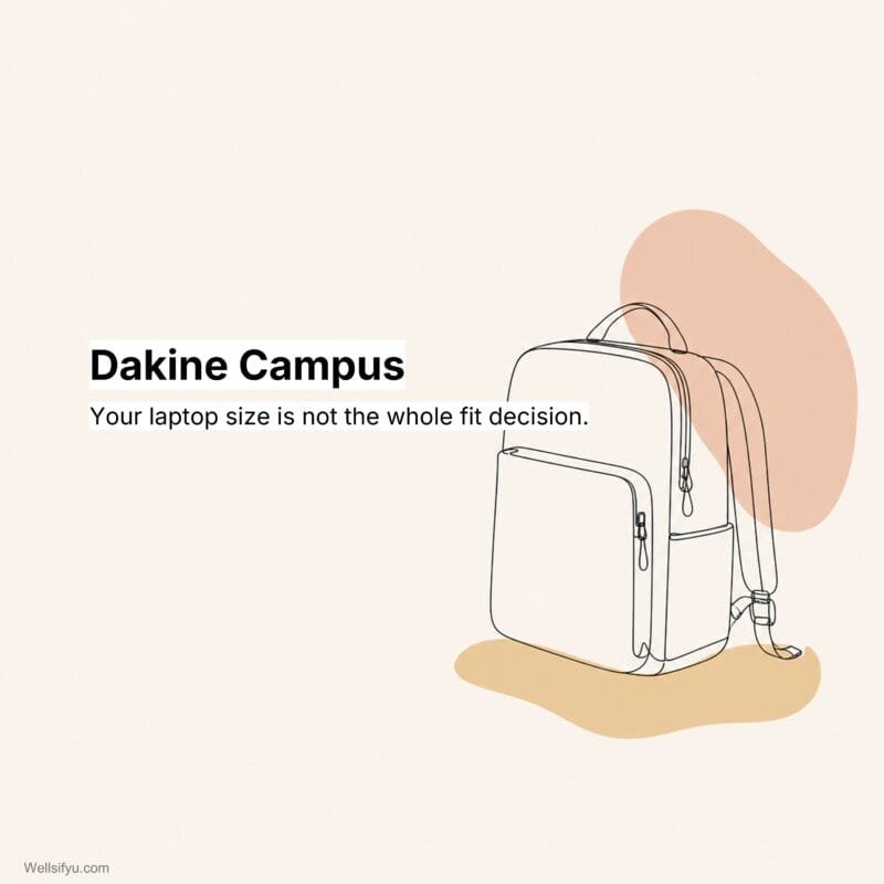Dakine Campus Laptop Fit: The 25L vs 33L Line