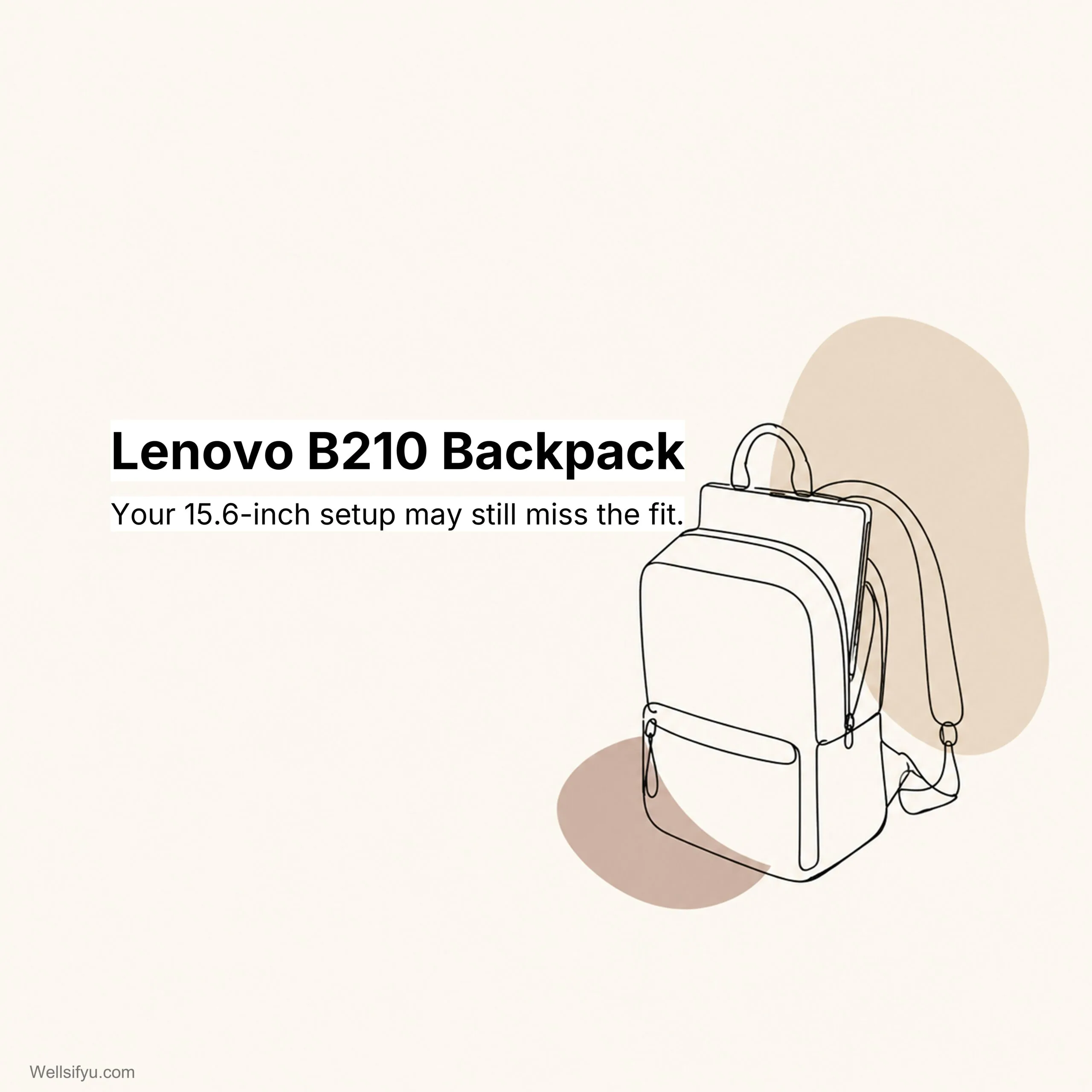 Lenovo Laptop Backpack B210: Where Light Tech Carry Stops