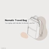 Nomatic Travel Bag: The Laptop Width Line That Changes the Size