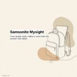 Samsonite Mysight Where Your Laptop Setup Fits and Stops