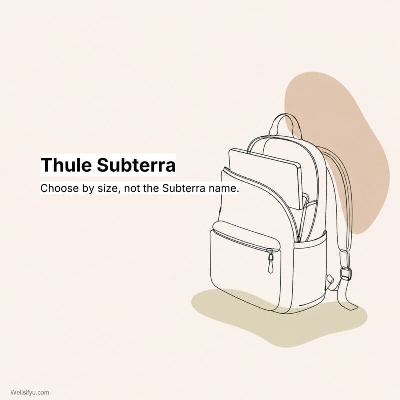 Thule Subterra Backpack: Where 21L, 30L, and 40L Split