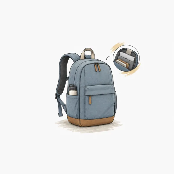 JanSport SuperBreak Plus: Simple Laptop Carry Works Best Before Loads Get Dense