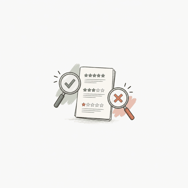 What Stronger and Weaker Review Evidence Looks Like